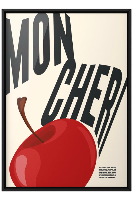 Mon cheri poster