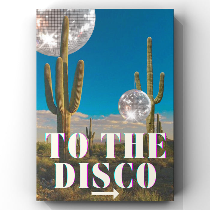 Disco Cactus Poster To The Disco