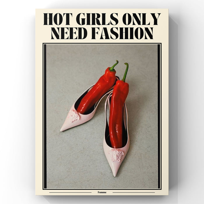 Fashion High Heels Poster