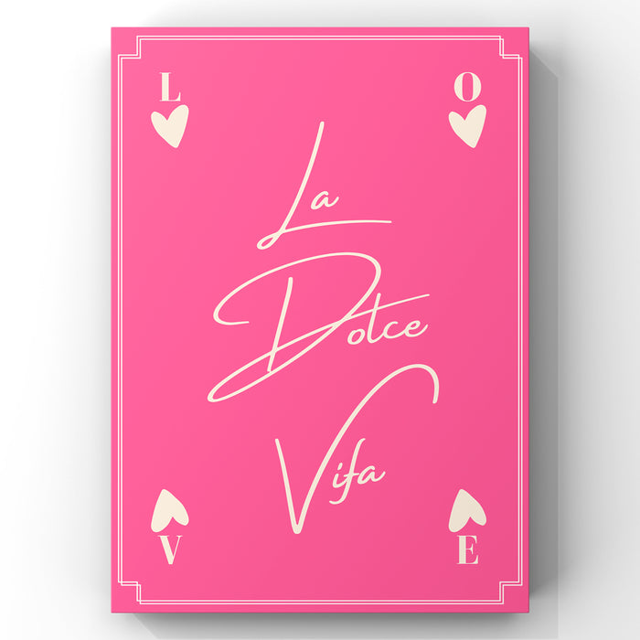 La Dolce Vita Playing Cards