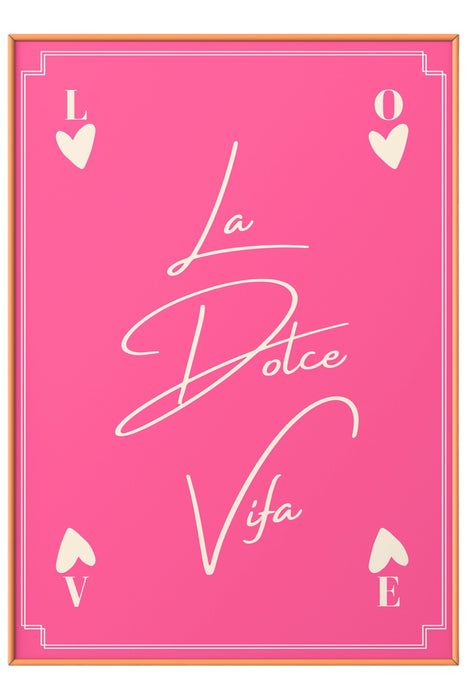 La Dolce Vita Playing Cards